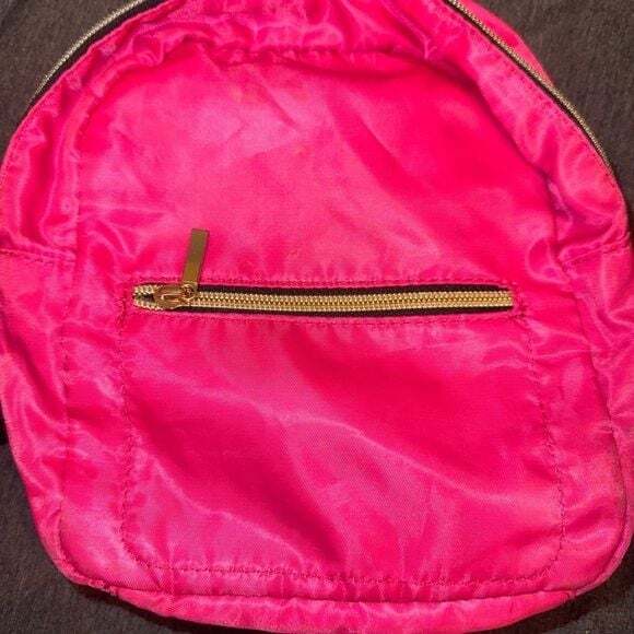SHEIN Vibrant Pink Backpack with Black Straps - Picture 3 of 3